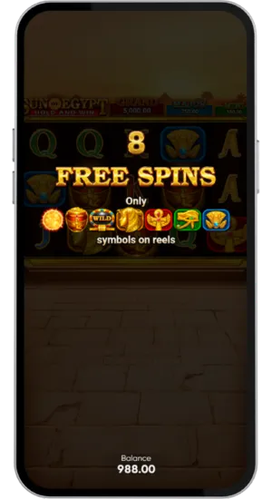 Free Spins Announcement