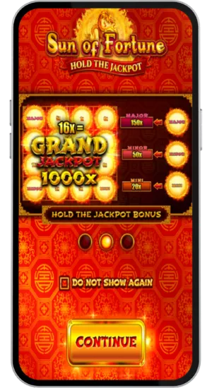 Jackpot Bonus Introduction
