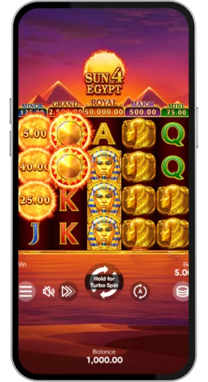 Main Game Screen with Bonus Symbols