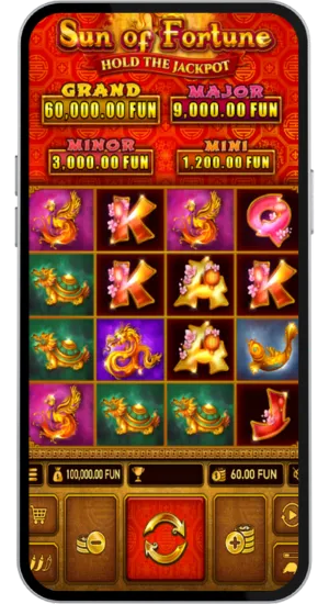 Main Game Screen with Symbols
