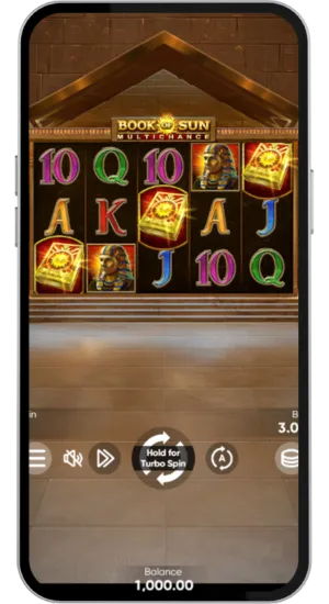 Main Game with Book Symbols