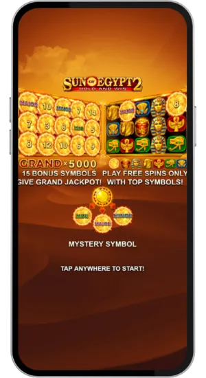 Sun of Egypt 2 Intro Screen