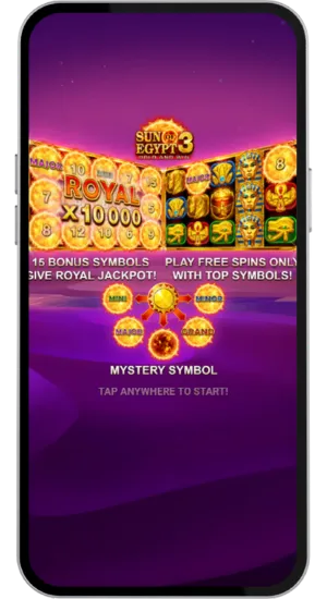 Sun of Egypt 3 Intro Screen