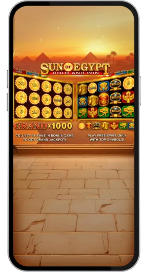 Sun of Egypt Intro Screen