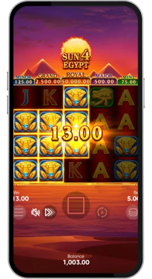 Winning Spin Total 13.00