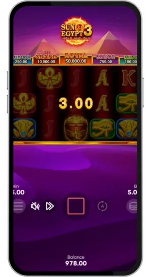 Winning Spin Total 3.00