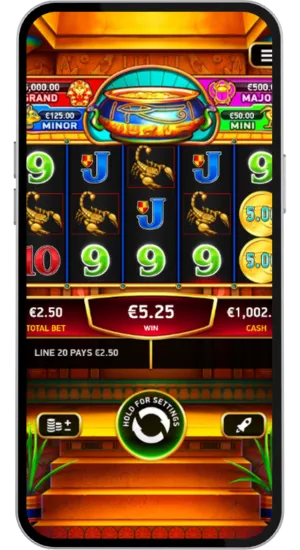 Winning Spin Total £5.25