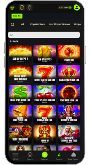 Velobet Find a game
